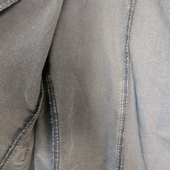 Vintage Bushwacker Womens M Jacket Blazer Gray Corduroy Button Closure Bohemian - Picture 5 of 9